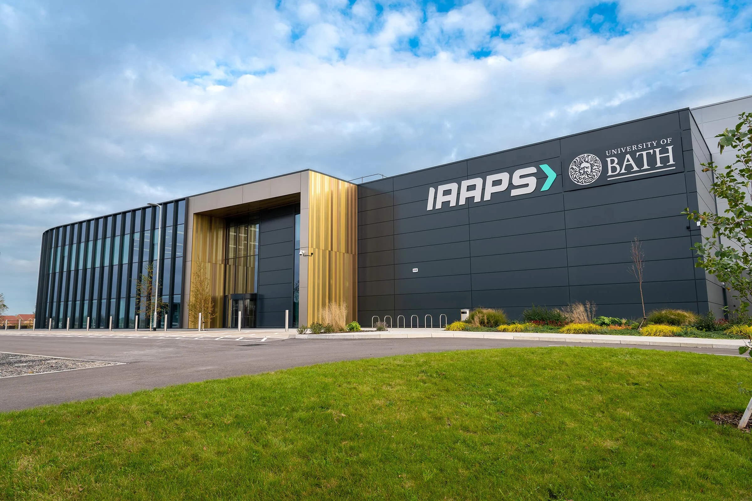 IAAPS facility in Bristol - picture of building from car park